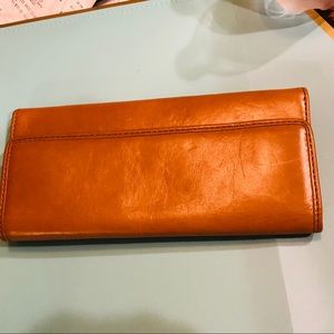HOBO LIGHT BROWNish /TAN WALLET TRIfold used twice